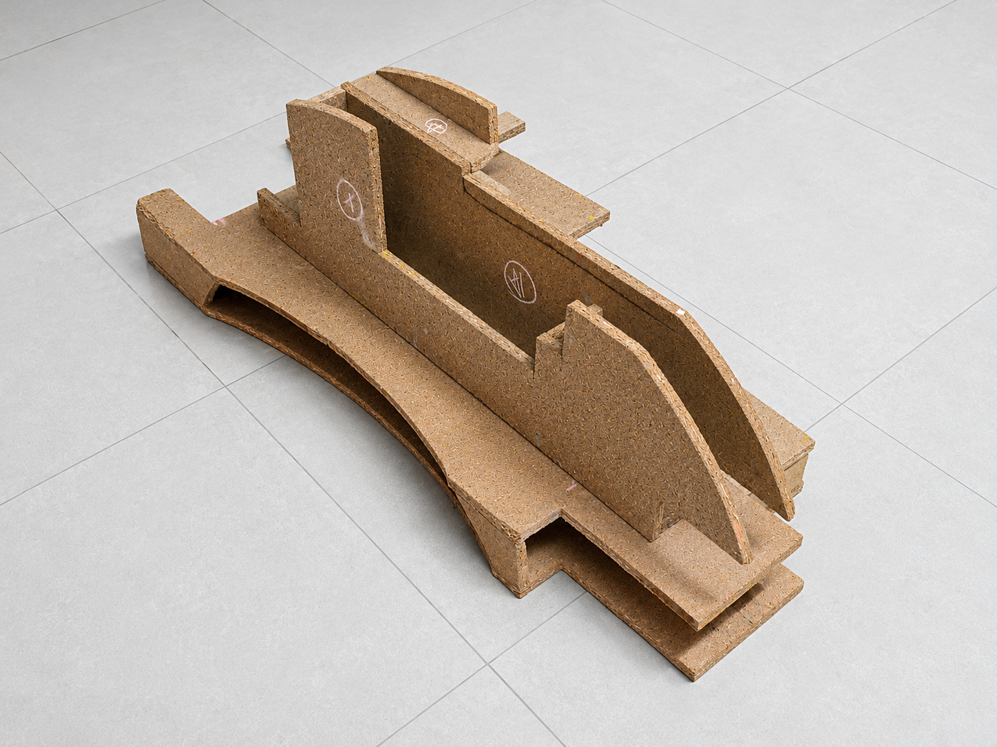 Rear view of The First Object by Silvio Ruggieri
