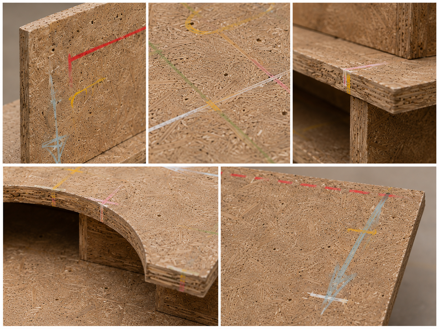 Close-up details of The First Object by Silvio Ruggieri